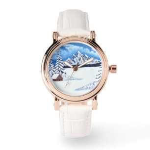 Winter Wonder Rose Gold Vintage Watch