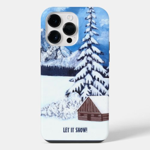 Winter Wonder Scene iPhone Case 14 Pro Max