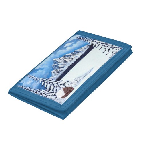 Winter Wonder Scene Trifold Wallet