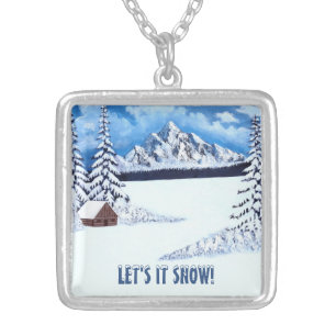 Winter Wonder Silver Plated Necklace