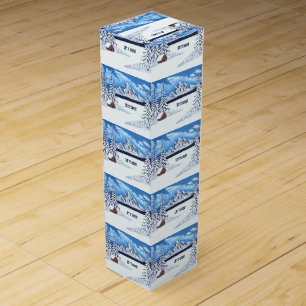 Winter Wonder Wine Bottle Box