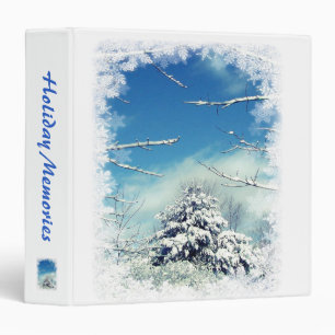 Winter Wonderland 3 Ring Binder