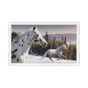 Winter Wonderland Acrylic Tray