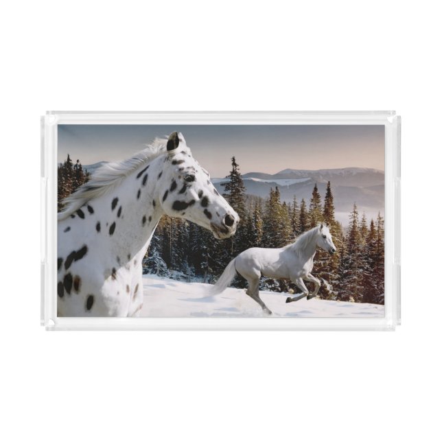 Winter Wonderland Acrylic Tray (Front)