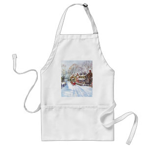 Winter Wonderland Adult Apron
