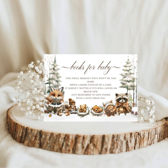 Winter Wonderland Animals Books for Baby Enclosure Card (Creator Uploaded)