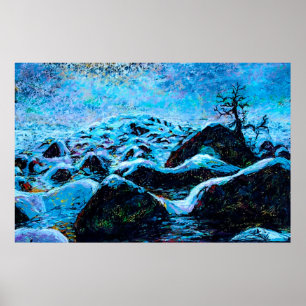 Winter Wonderland Art Poster