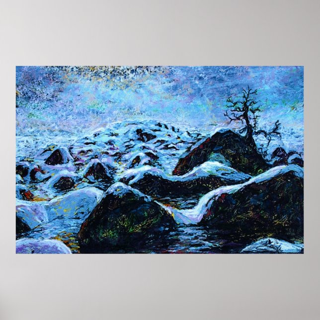 Winter Wonderland Art Poster (Front)