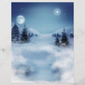 Winter Wonderland at Night (Front)