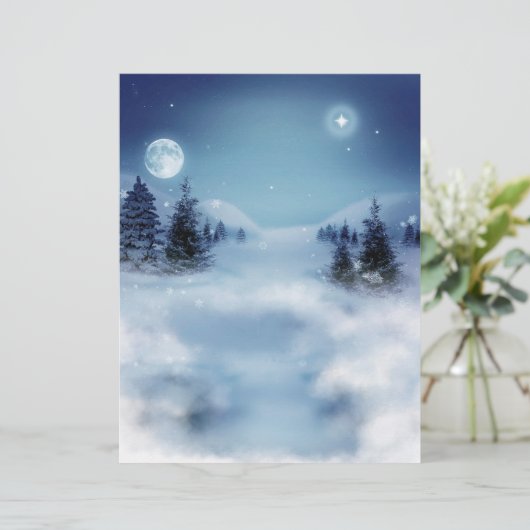 Winter Wonderland at Night (Standing Front)