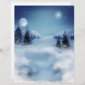 Winter Wonderland at Night (Front/Back)