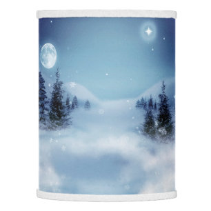 Winter Wonderland at Night Lamp Shade