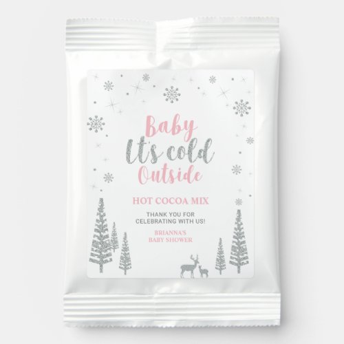 Winter Wonderland Baby Its Cold Outside Hot Choco Hot Chocolate Drink Mix