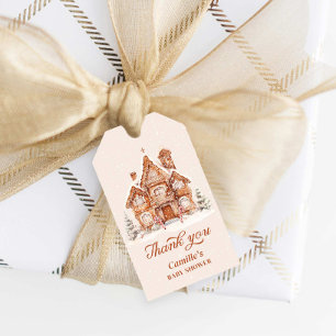 Winter Wonderland Baby Shower Thank you Gift Tag