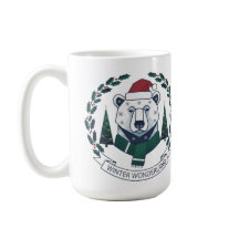 Winter Wonderland Bear – Cute Santa Hat Christmas 