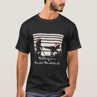Winter Wonderland Bigfoot T-Rex Yetti Sasquatch Ch T-Shirt