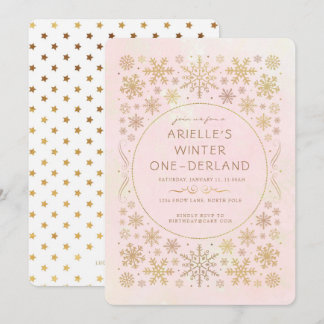 Winter Wonderland Birthday Invitation