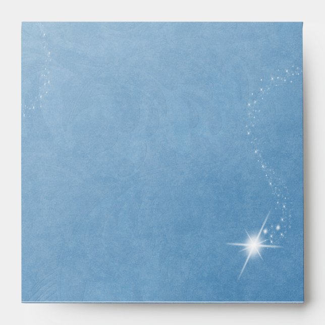 Winter Wonderland Blue Envelope (Front)
