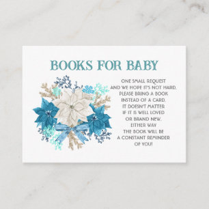 Winter Wonderland, Books for Baby. Bring A Book Enclosure Card