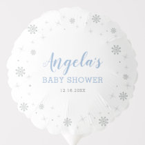 Winter Wonderland | Boy Baby Shower Balloons