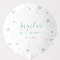 Winter Wonderland | Boy Baby Shower Balloons