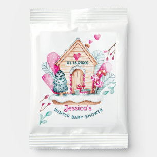 Winter Wonderland Boy Girl Baby Shower Lemonade Drink Mix