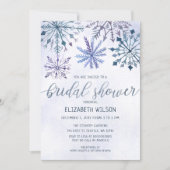 Winter Wonderland Bridal Shower Invitation (Front)