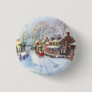 Winter Wonderland Button