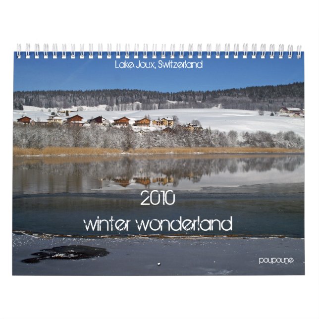 Winter wonderland calendar (Cover)