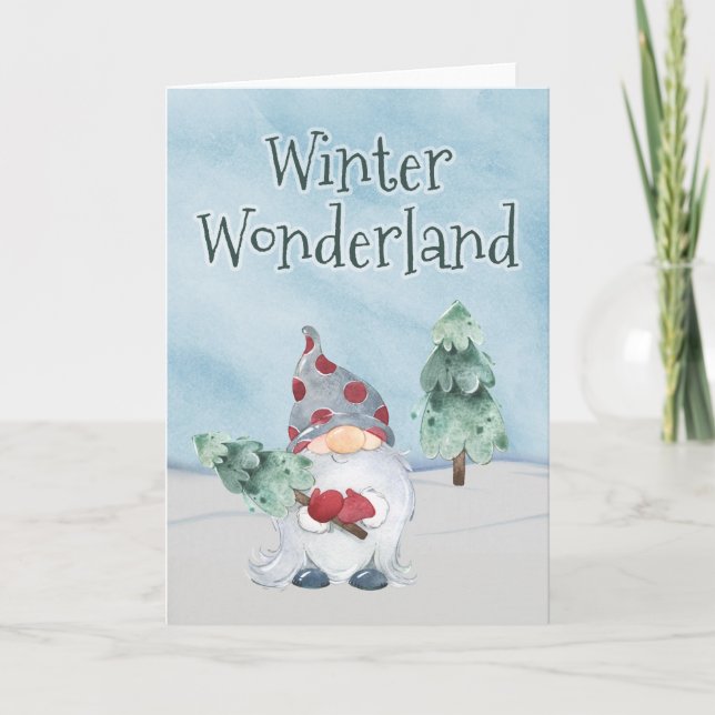 Winter Wonderland Card (Front)