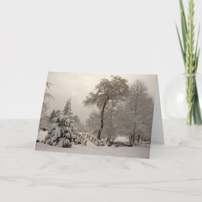 Winter Wonderland Cards Seasons Greetings Cards (Front)