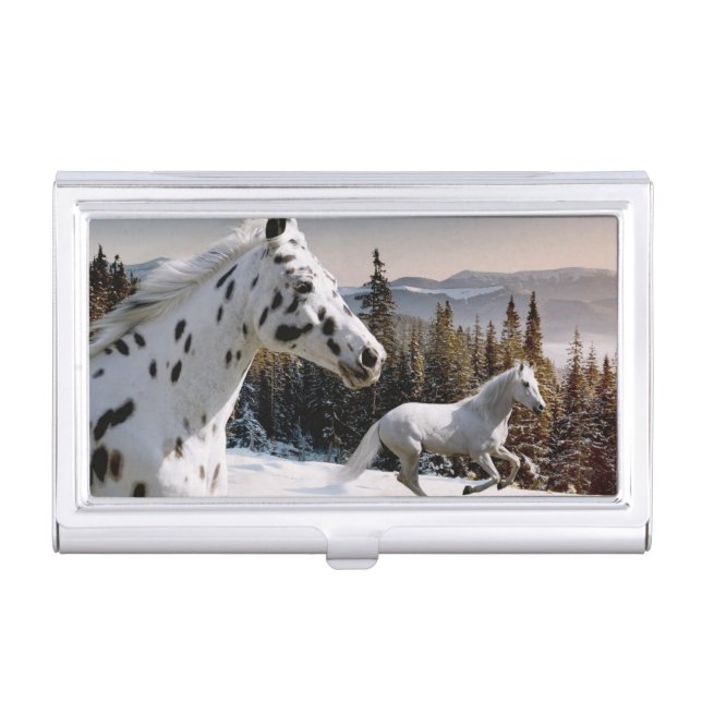 Winter Wonderland Case For Business Cards (Front)