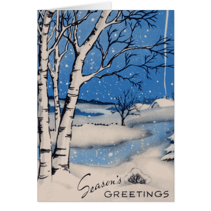 Winter Wonderland Christmas Card | Zazzle