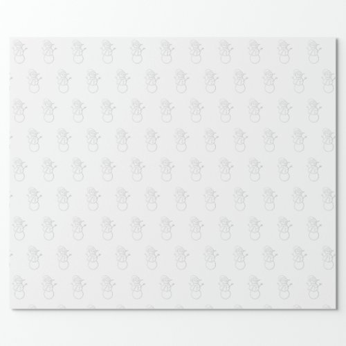 Winter Wonderland CHRISTMAS Gift Wrapping Paper