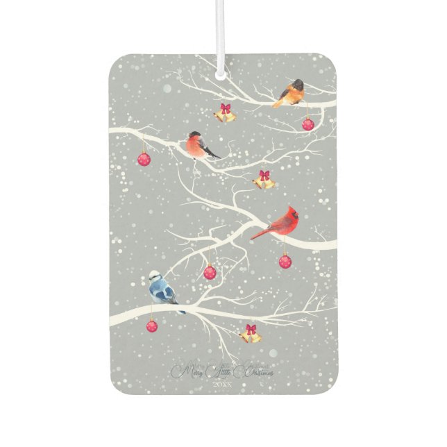 Winter Wonderland Christmas Holidays Air Freshener (Front)
