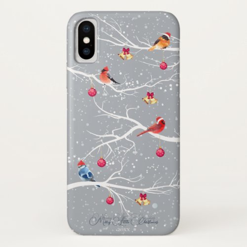 Winter Wonderland Christmas Holidays iPhone X Case