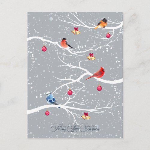 Winter Wonderland Christmas Holidays Postcard