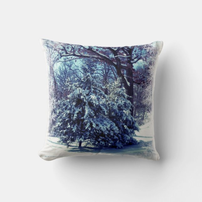 Winter Wonderland Christmas Pillows (Front)