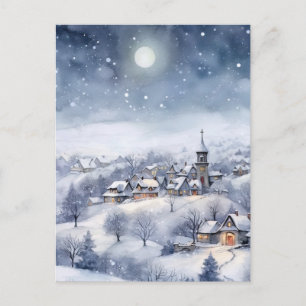 Winter Wonderland Christmas Postcard