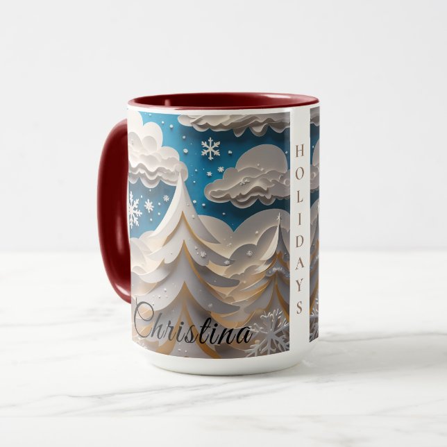 Winter Wonderland Coffee Mug (Front Left)