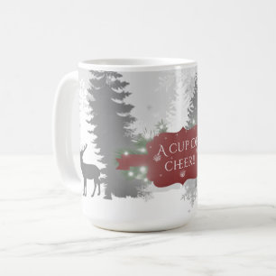Winter Wonderland Coffee Mug - Red