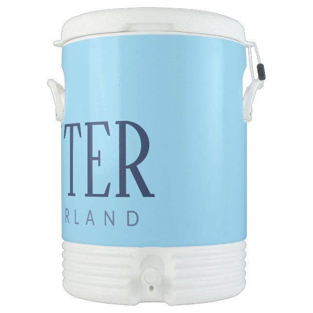 Winter Wonderland Cooler (Front)