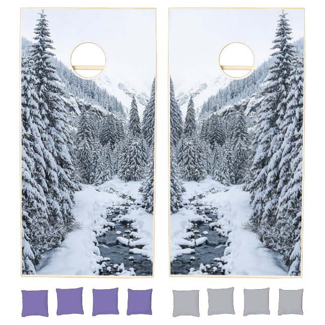 Winter Wonderland Cornhole Set (Set)