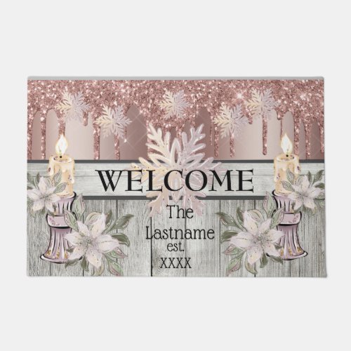 Winter Wonderland Country Farmhouse Doormat