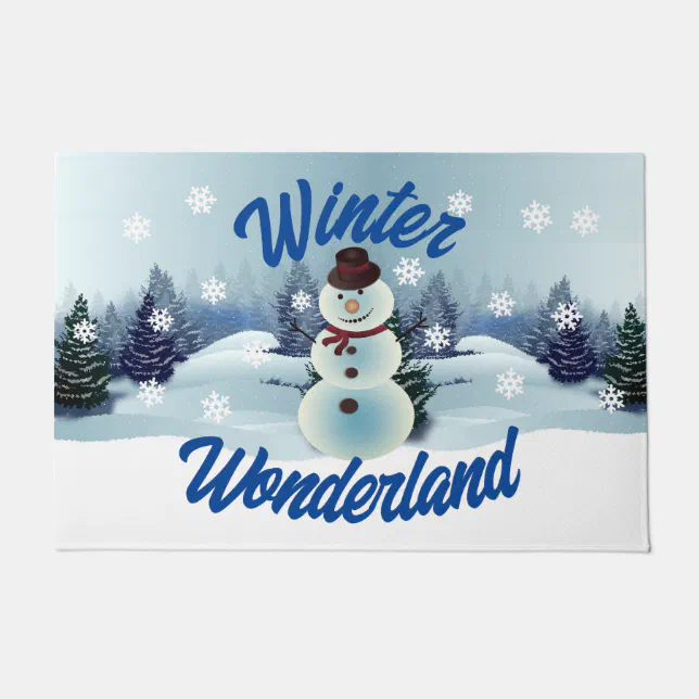 Winter Wonderland Doormat