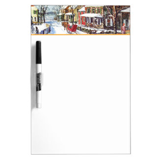 Winter Wonderland Dry-Erase Board