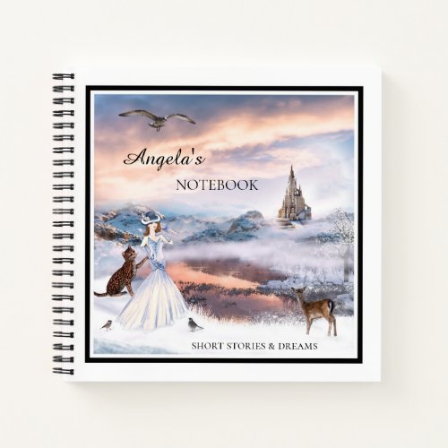 Winter Wonderland Fairy Tale Dream Notebook