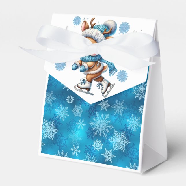 Winter Wonderland  Favor Boxes (Front Side)