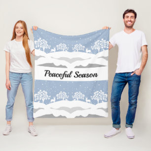 Winter Wonderland Fleece Blanket