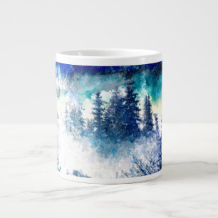 Winter Wonderland Giant Coffee Mug